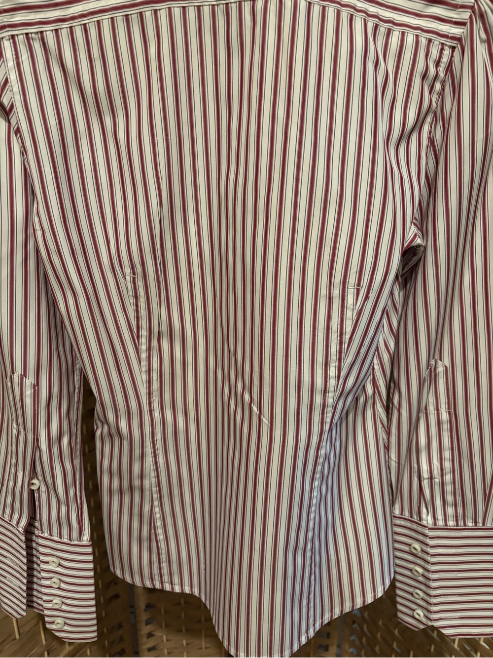 Vintage DSQUARED2 Red and White Striped Shirt - Picture 5 of 9